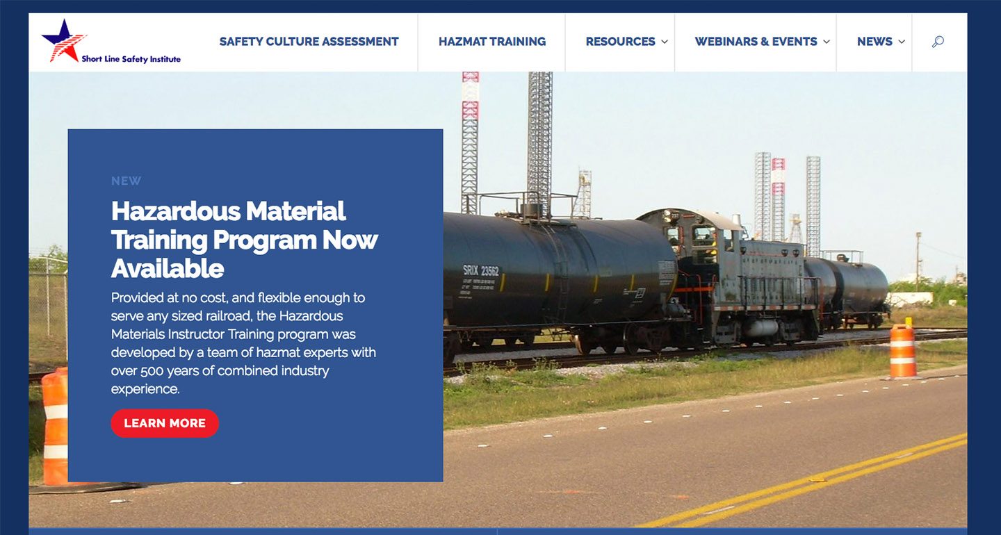Short Line Safety Institute Launches New Website